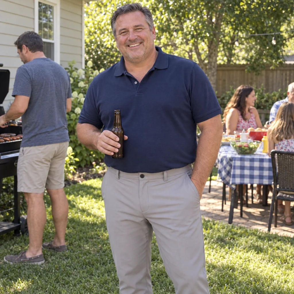XS to 3XL: a cut that works on bigger builds too