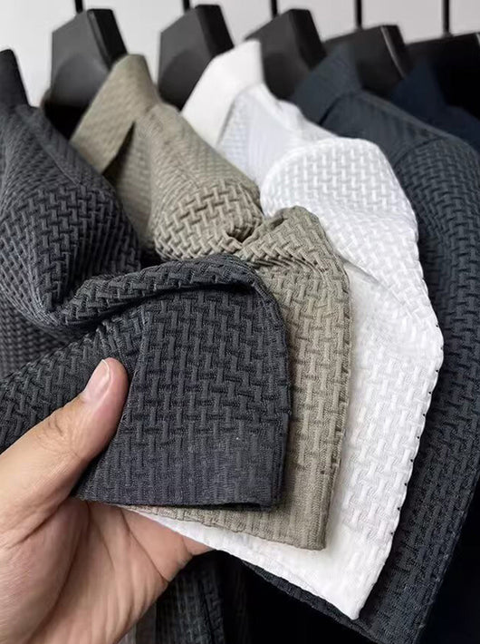 Henry Cole Montclair Textured Polo