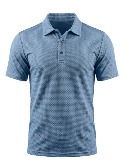 Henry Cole Montclair Textured Polo