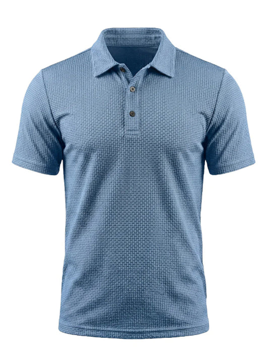 Henry Cole Montclair Textured Polo