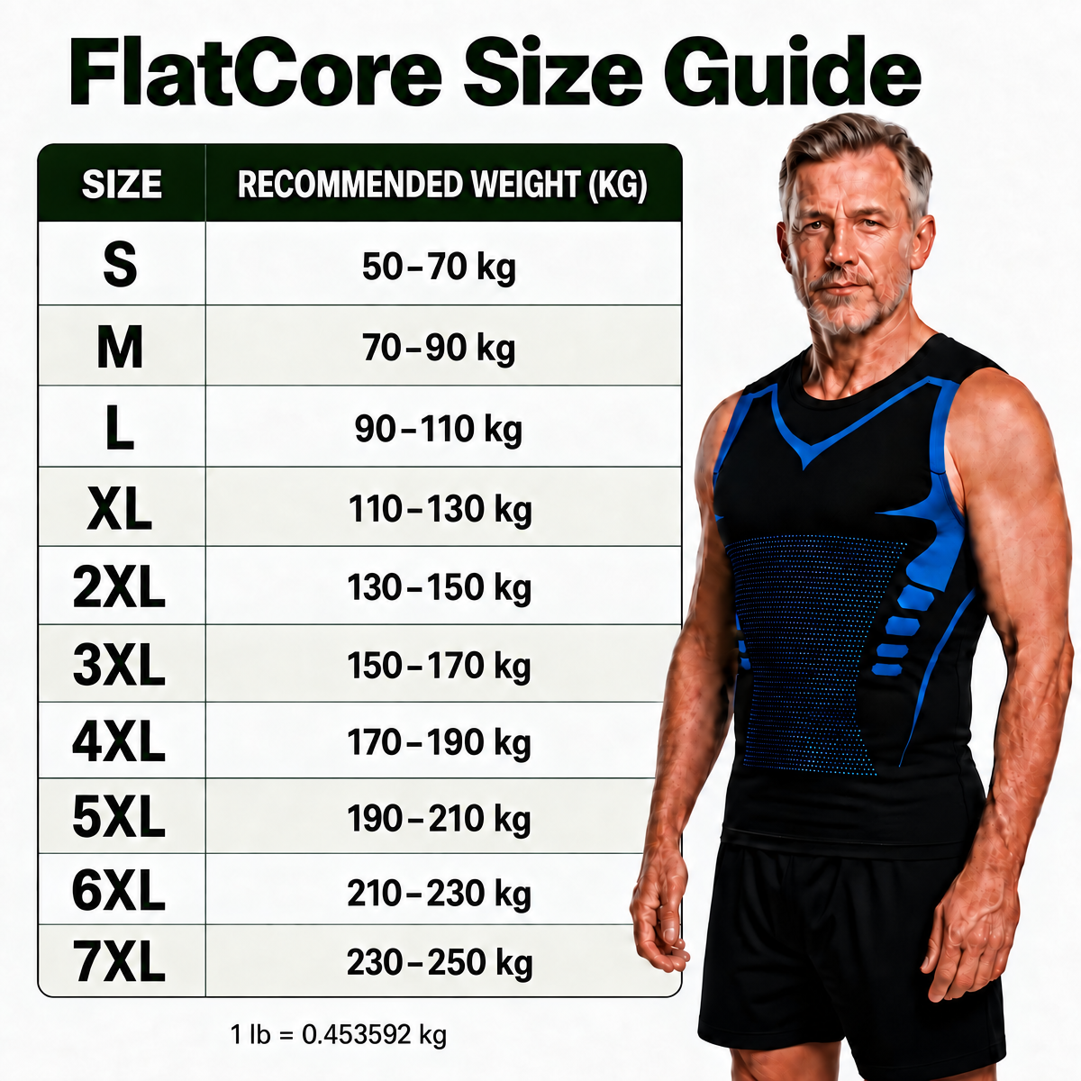 FlatCore men's compression tank