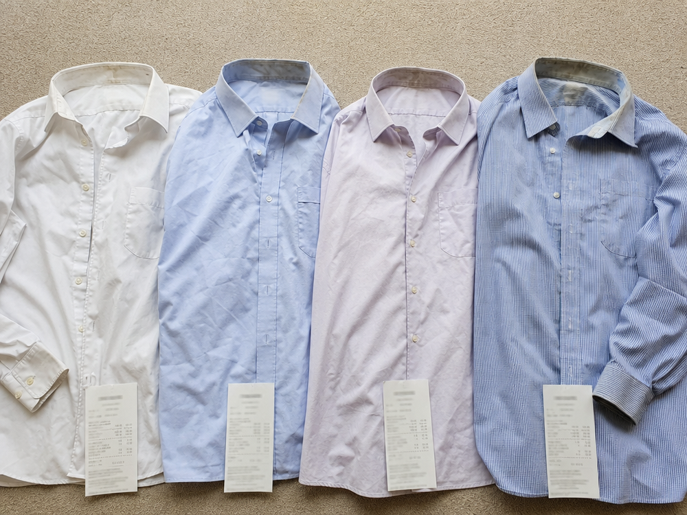 1. The shirts you buy twice: $340
