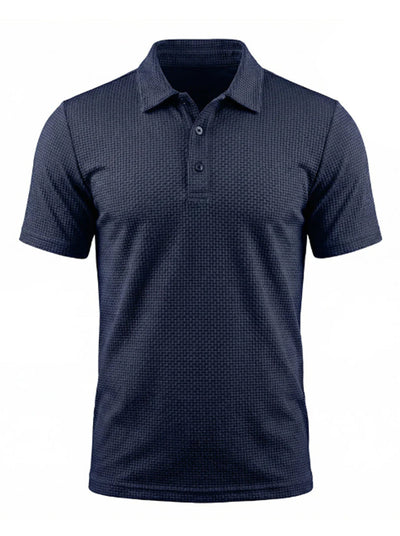 Henry Cole Montclair Textured Polo