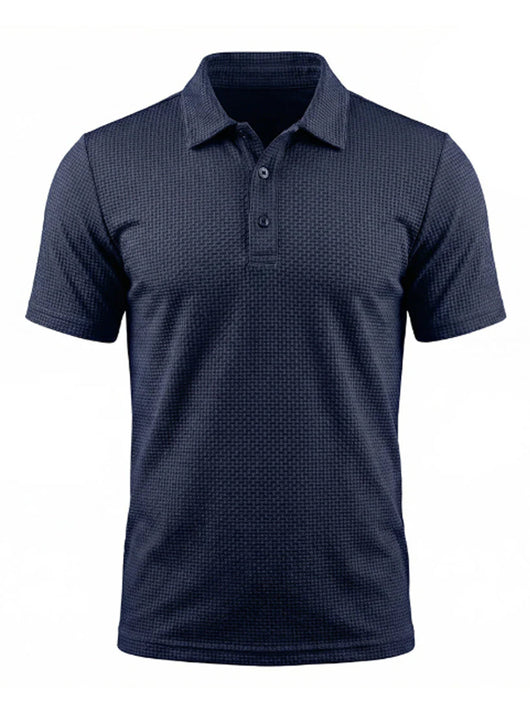 Henry Cole Montclair Textured Polo