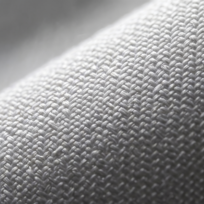 Close-up of the shirt’s stretch fabric texture